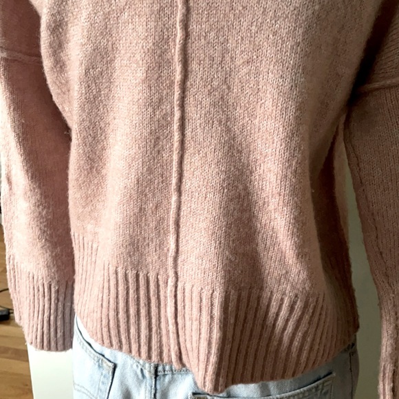 ONLY Turtleneck Sweater in Blush Pink, Size S - Picture 10 of 12